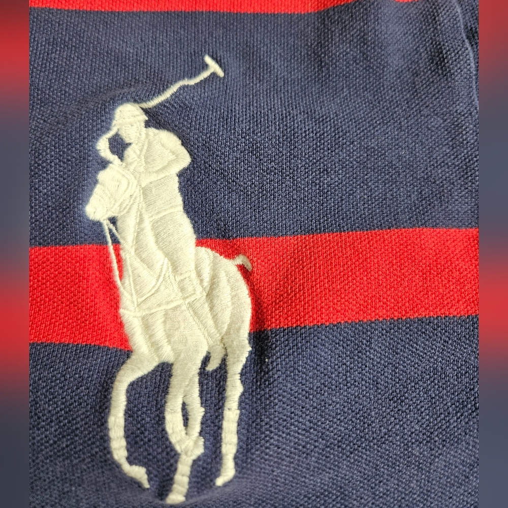 Polo Ralph Lauren Athletic Club Men's Polo Shirt XL Custom Fit Pony Logo Vented - Picture 4 of 9